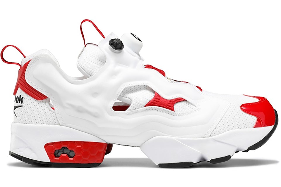 Reebok Instapump Fury White Excellent Red Men s FV0418 GB