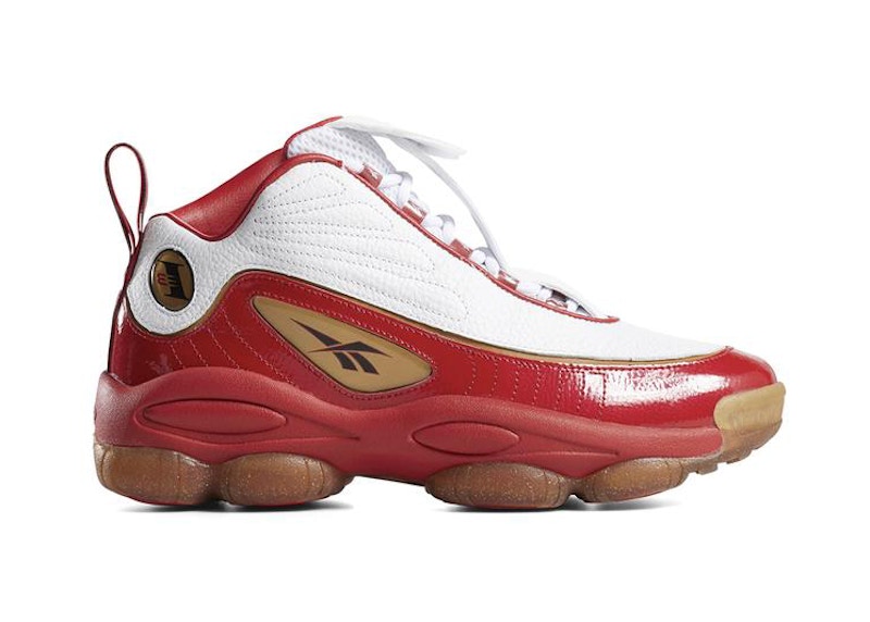 IVERSON　レガシー　レッド　リーボック　】-　WHITE　RED　スニーカー　REEBOK　LEGACY　WHITEBLACKBRASS　赤　【