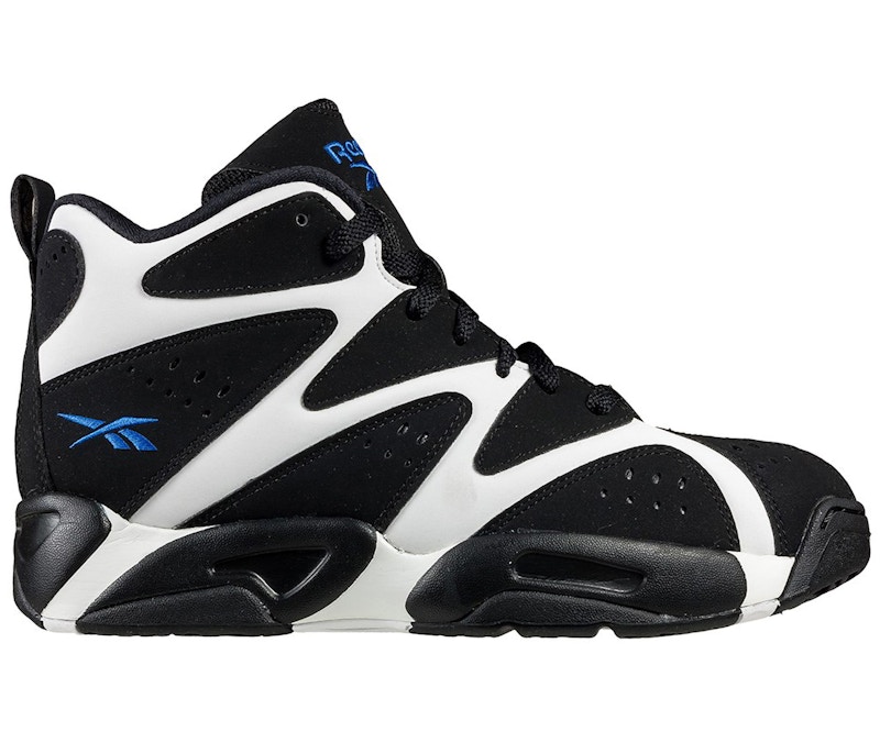 Reebok Kamikaze White Black Truth Blue GS Kids V61797 GB