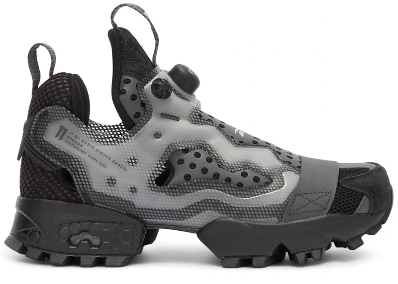 Pre-owned Reebok Men's  Ltd Instapump Fury 11 By Boris Bidjan Saberi Sneakers In Black