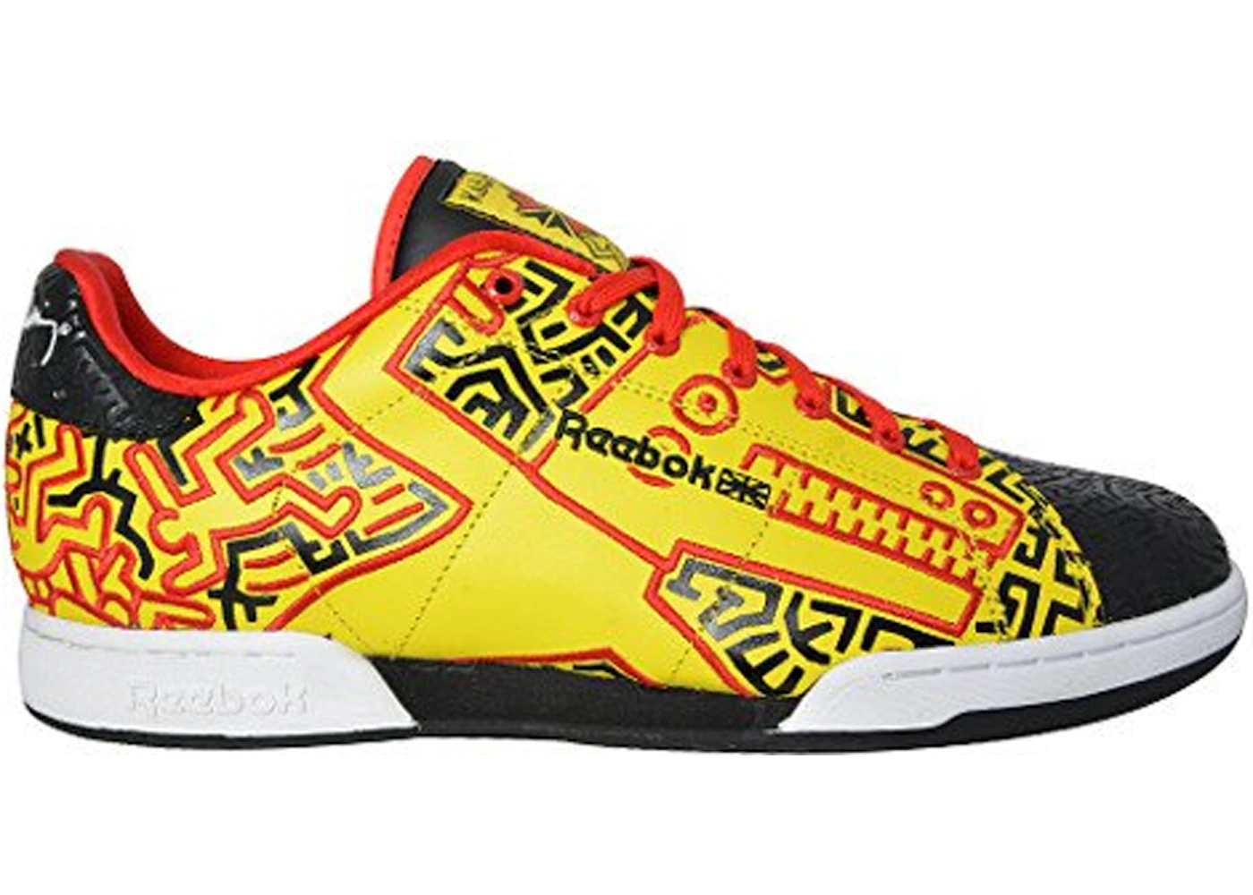 Reebok npc top uomo giallo