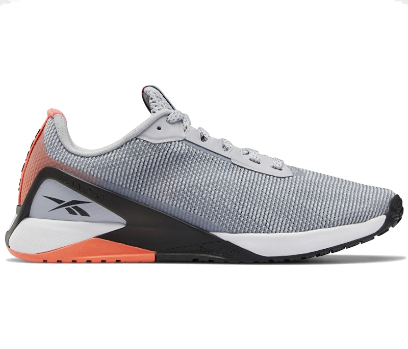 Reebok Nano X1 Grit Grey Orange Flare Women s