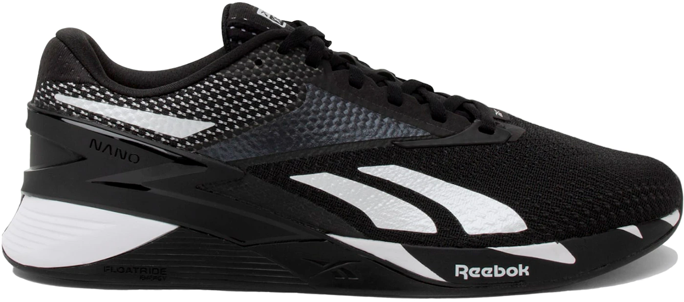Reebok Nano X3 Core Black Footwear White Men's - HP6042 - US