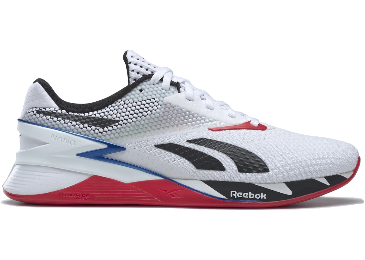 Red white and blue reebok nano Clearance