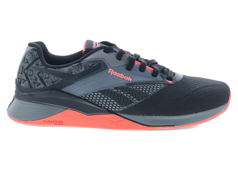 Reebok Nano X4 Grey Black Orange Flare - ID5504/100074183