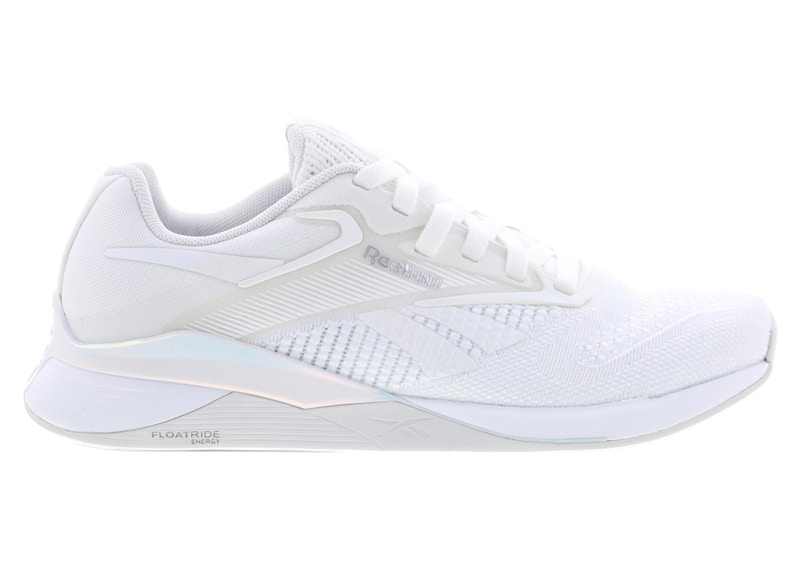 Pre-owned Reebok Nano X4 White (women's) Sneakers In Footwear White/cold Grey/silver Metallic
