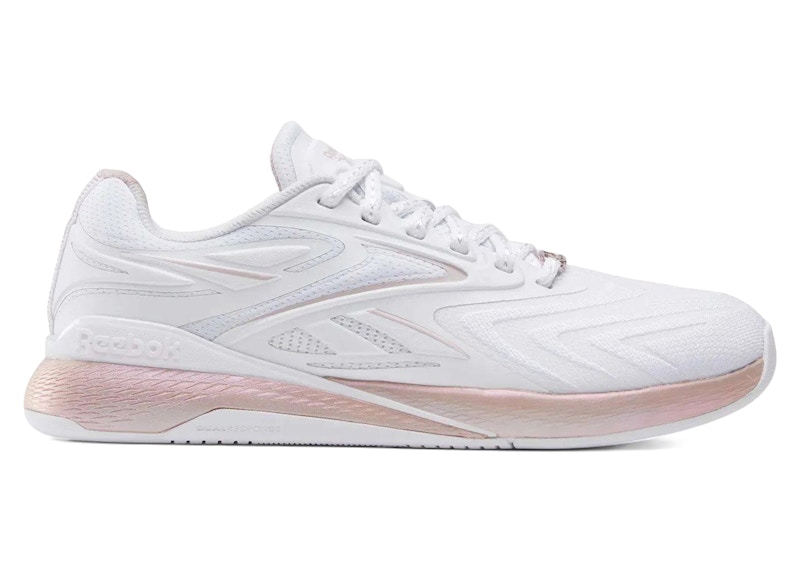 Reebok Nano X5 Edge White Muted Mauve (Women's) - 100249417 - US