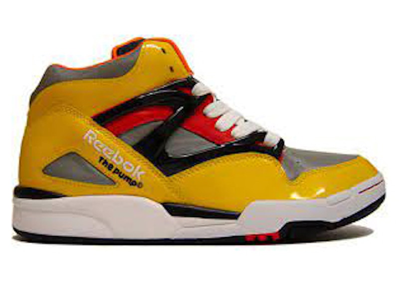 Reebok on sale pump amarillo