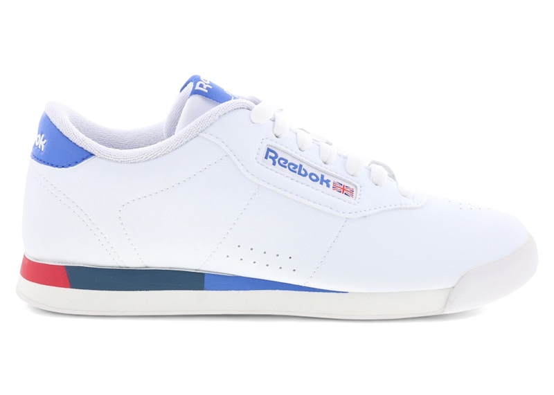 Reebok Princess Fitness White Blue Vector Red (Women's) - IF5557/100069813