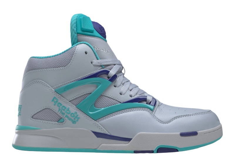Reebok Pump Omni Zone II Bold Purple Classic Teal Cold Grey メンズ 