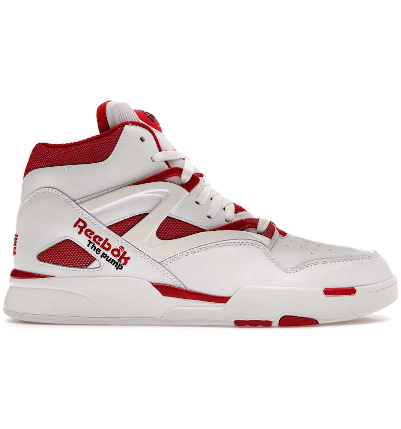 Reebok Pump Omni Zone II White Vector Red Men's HQ1008 US