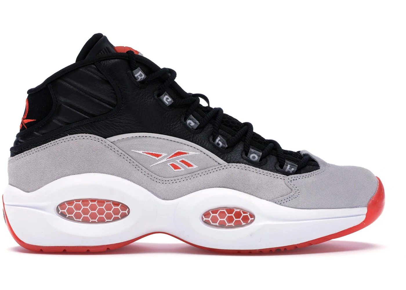 Reebok Pump Question Black Steel Orange Men s M44090 US