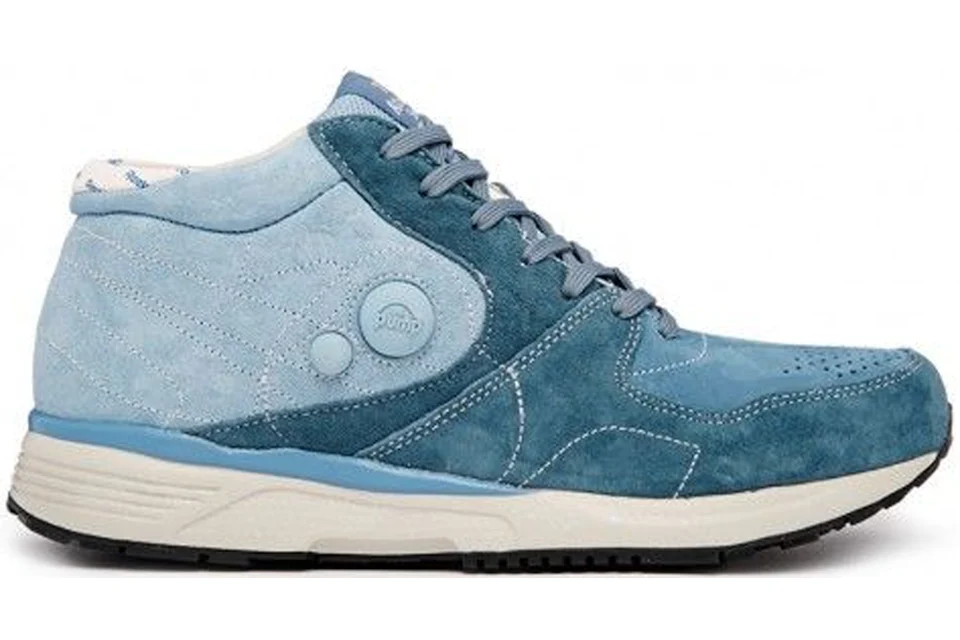 Reebok pump top mens blue
