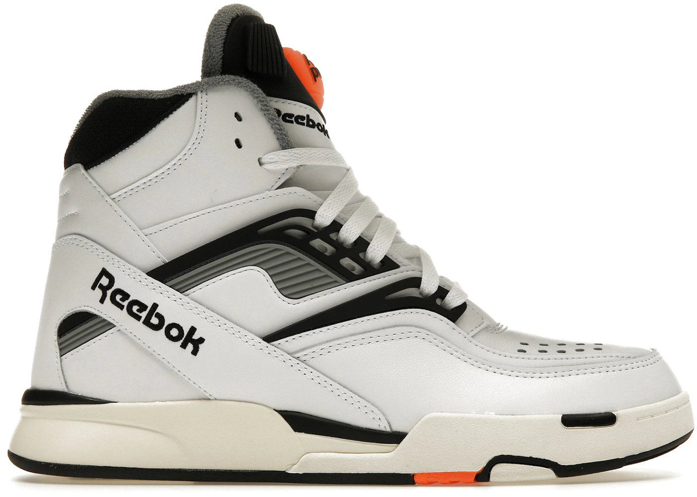 Reebok Pump TZ Black White Wild Orange Men's HQ8803 US