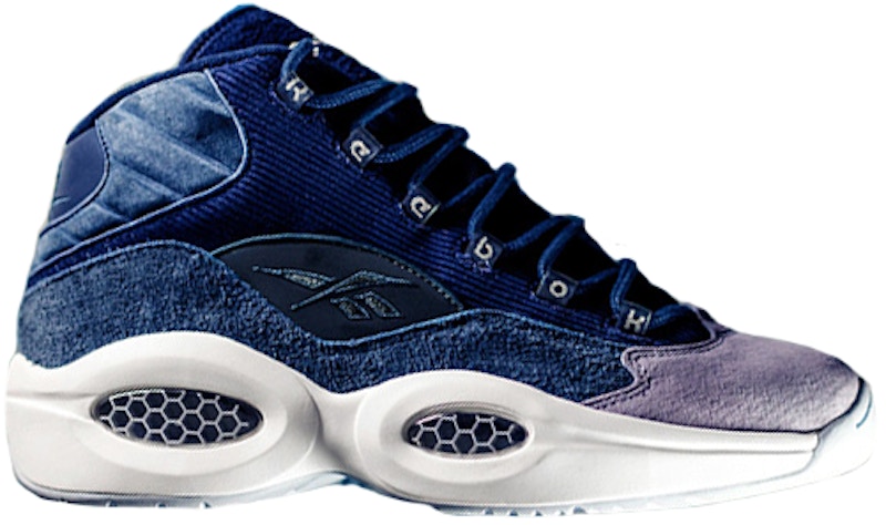 Reebok question mid clearance homme violet