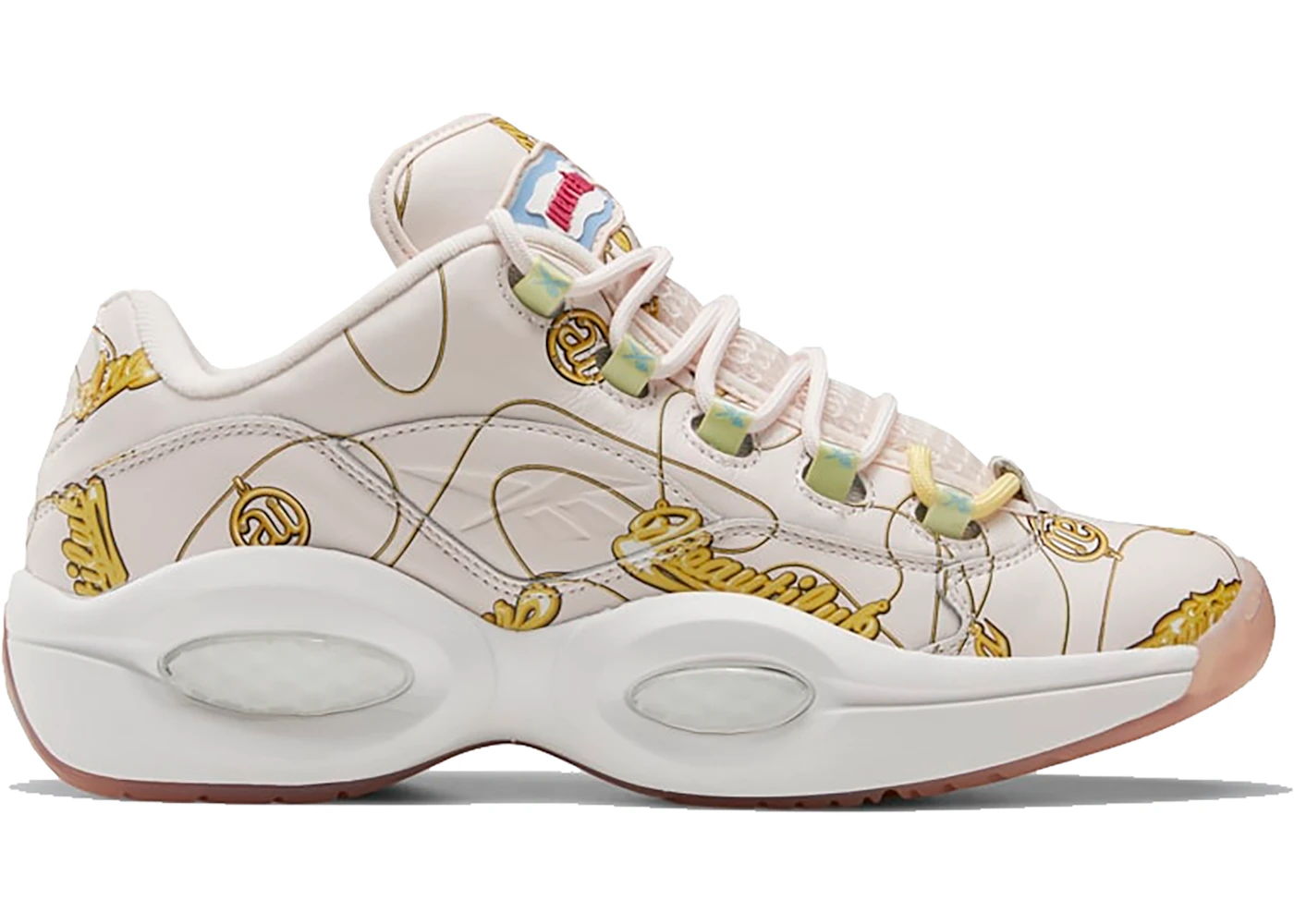 Reebok question low homme jaune shop