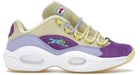 Reebok Question Low BBC Ice Cream Running Dog Yellow Purple