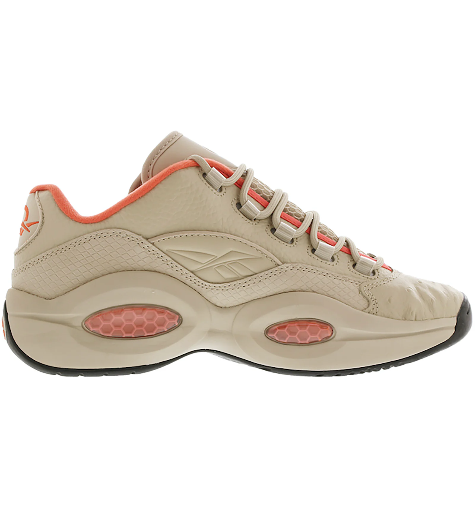 Reebok question low femme beige sales