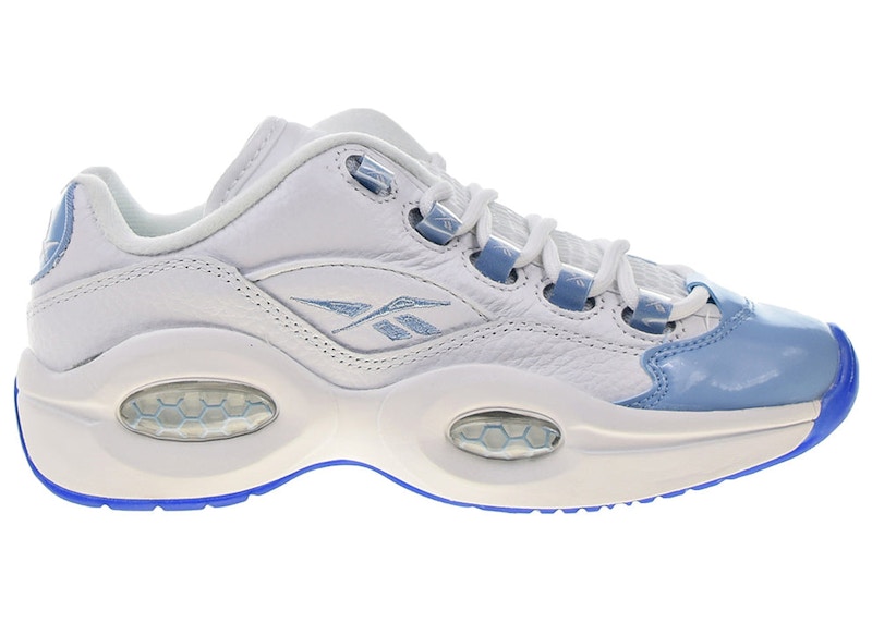 Reebok Question Low Patent Toe Carolina GS Kids FY2345 GB