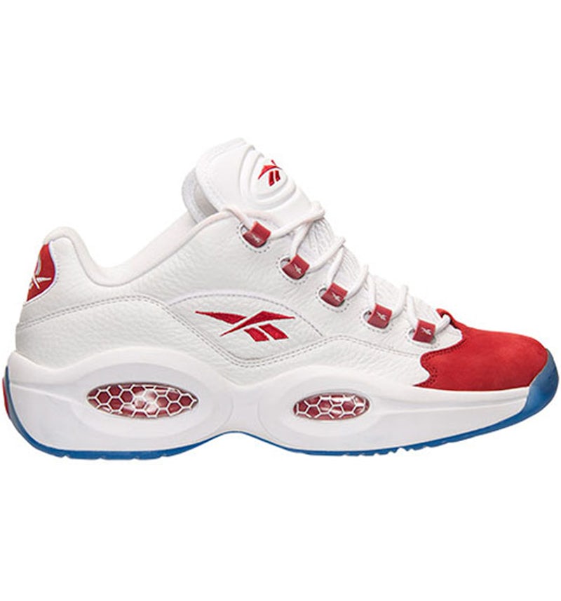 Reebok Question Low White Red Ice Men s V70252 US