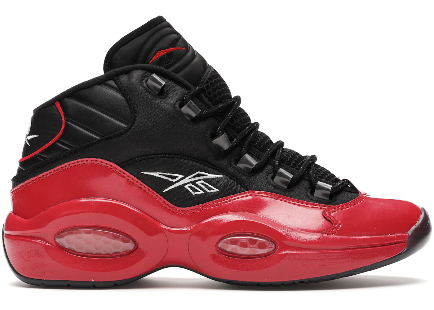 All black top reebok questions