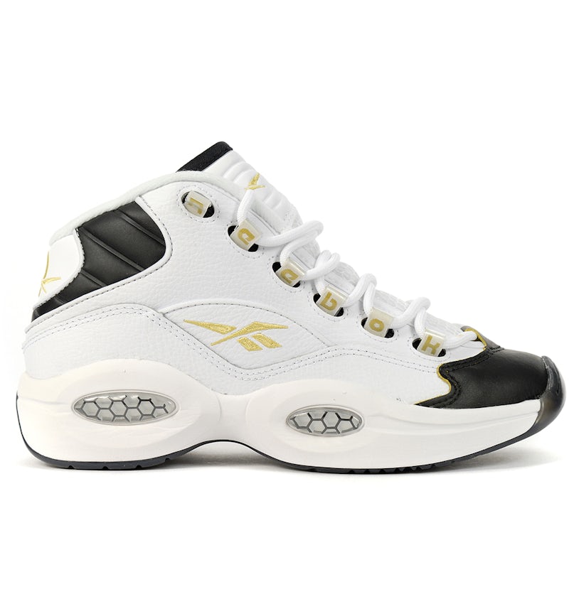 Reebok Question Mid Black Toe (GS) EG6274 US