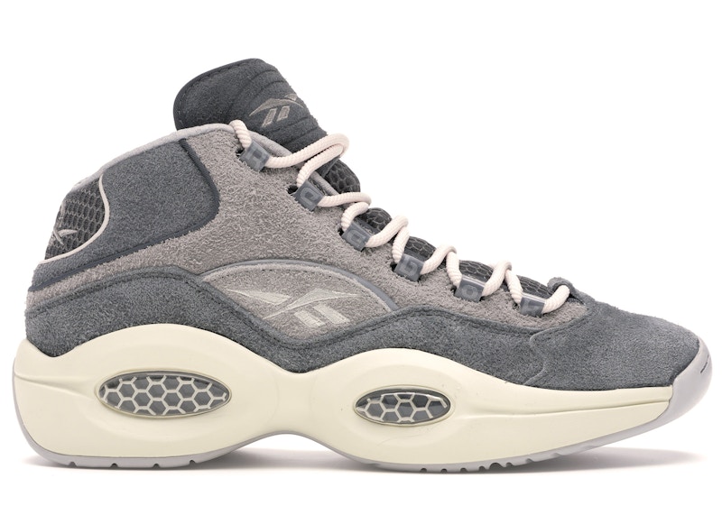 Reebok question mid homme on sale gris