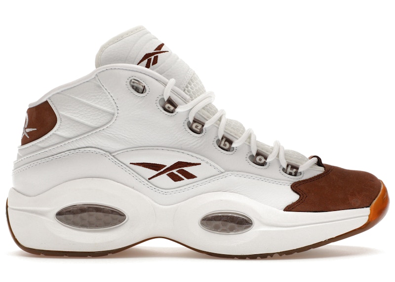 Reebok question on sale mid marron