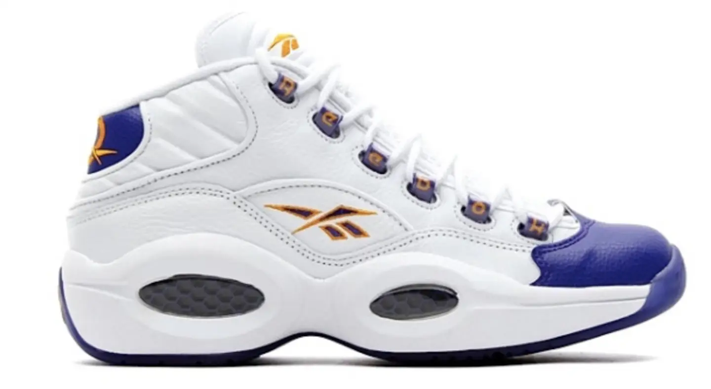 Reebok Question Mid Packer Shoes For Player Use Only Kobe Men's ...