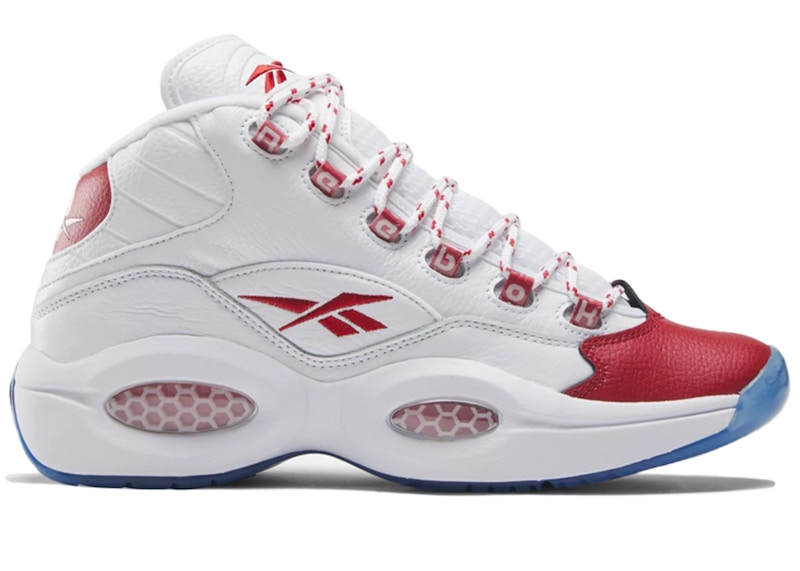 Red best sale reebok question