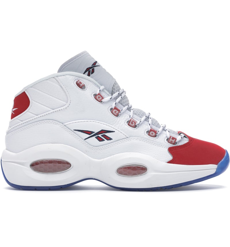 Reebok Question Mid Red Toe 25th Anniversary Men's FY1018 US