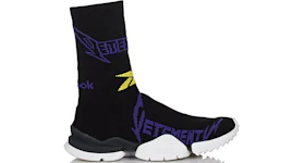 Reebok Sock Runner Vetements Black Yellow Purple