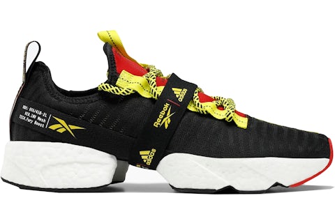 Reebok Sole Fury Boost Black Hyper Green Red Men s FW0167 GB