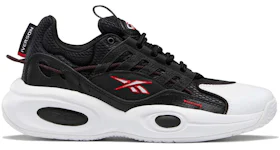 Reebok Solution Mid Black White Vector Red