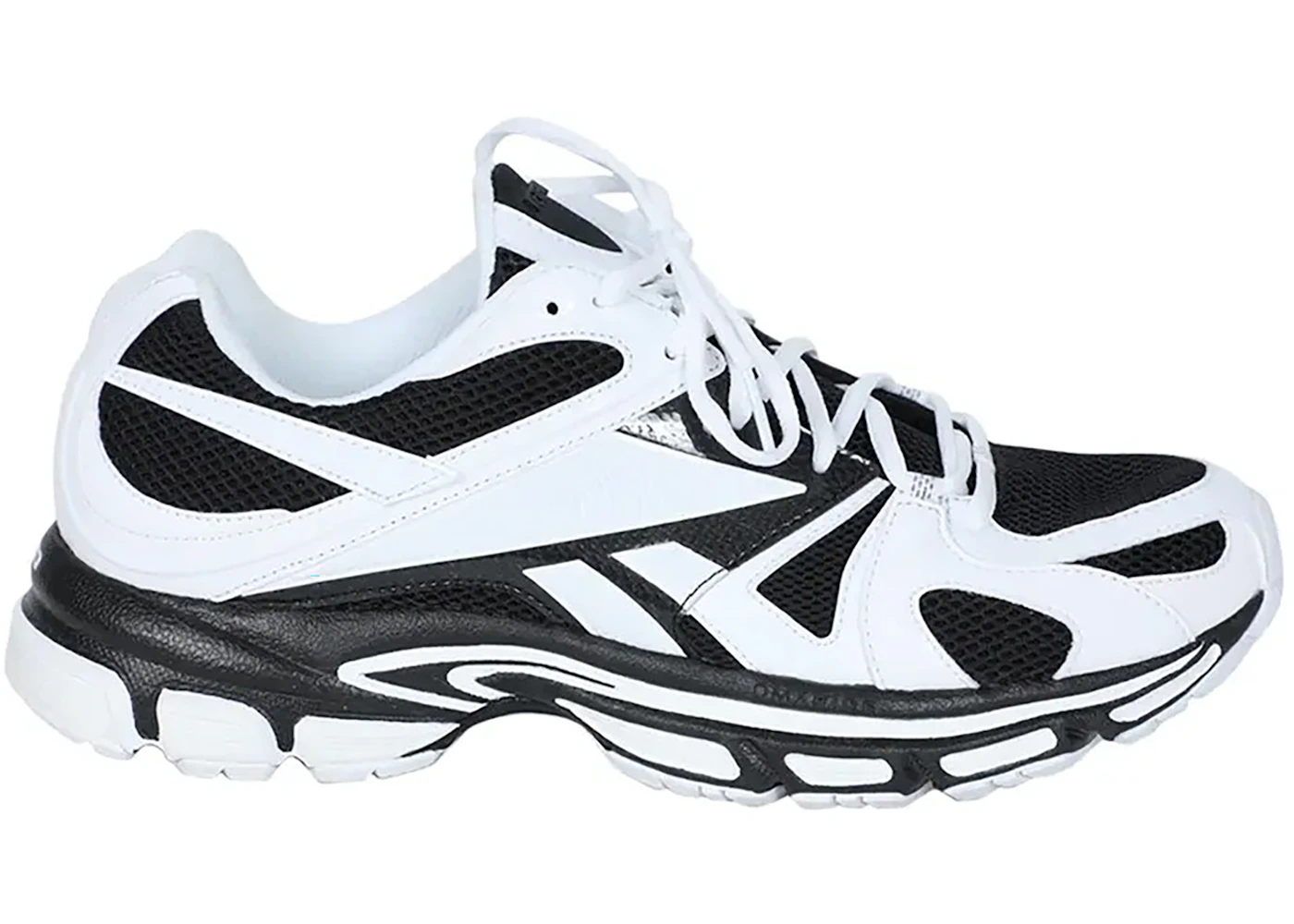 Reebok Spike Runner 200 Vetements Black White Men s Sneakers US