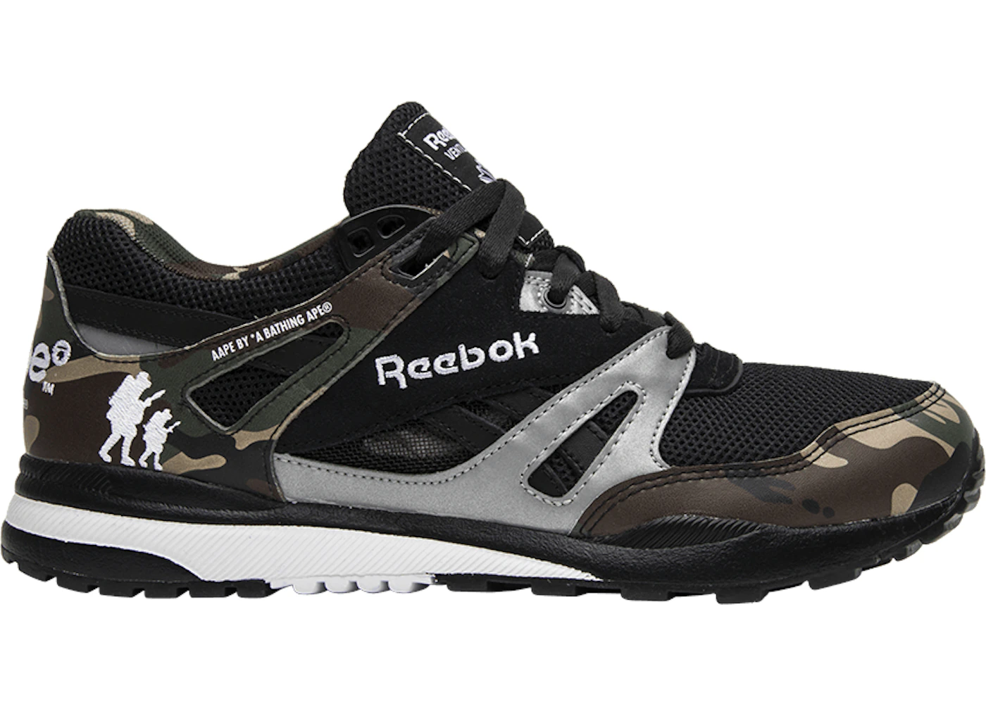 Reebok Ventilator AAPE By A Bathing Ape Men s V63541 US