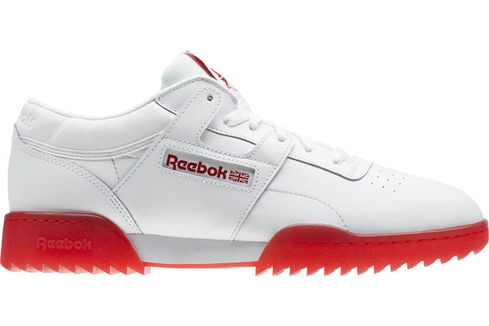 Reebok workout 2025 ripple white