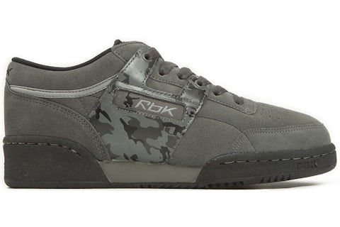 Reebok Workout Lo DGK Grey Camo Men s 34 156511 GB