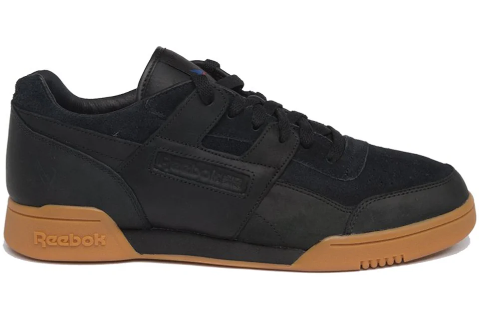 Black reebok hot sale workout gum sole