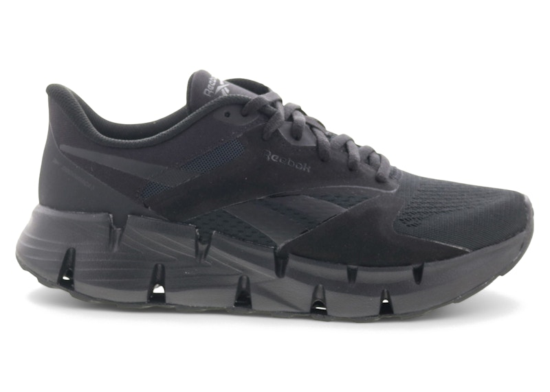 Pre-owned Reebok Men's Zig Dynamica 5 Black White Sneakers In Core Black/footwear White In Multi