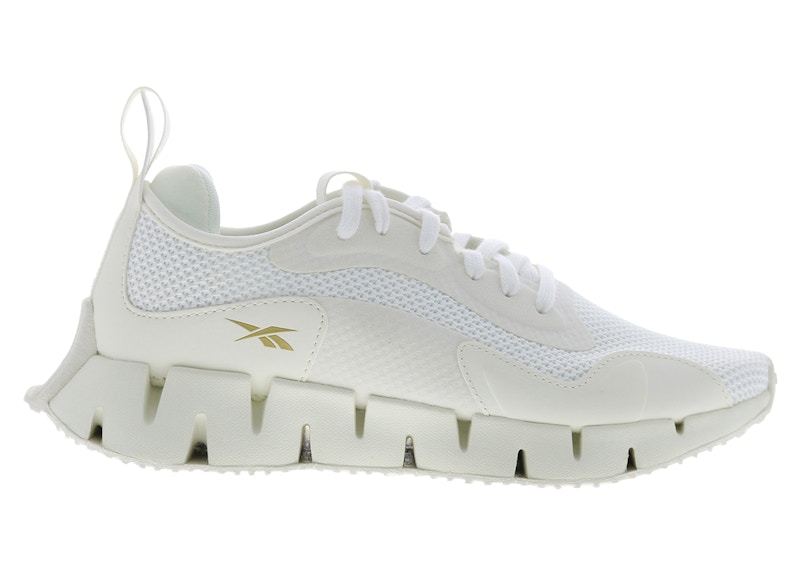 Pre-owned Reebok Zig Dynamica Cl (women's) Sneakers In Chalk