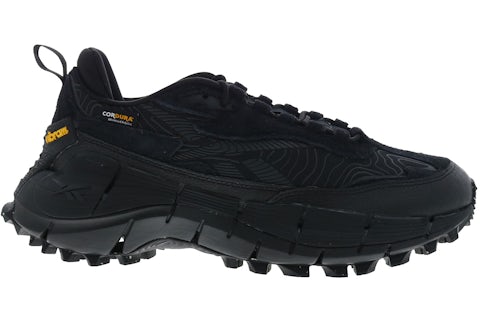 Reebok Zig Kinetica Edge Black Pure Grey Men's IG2740