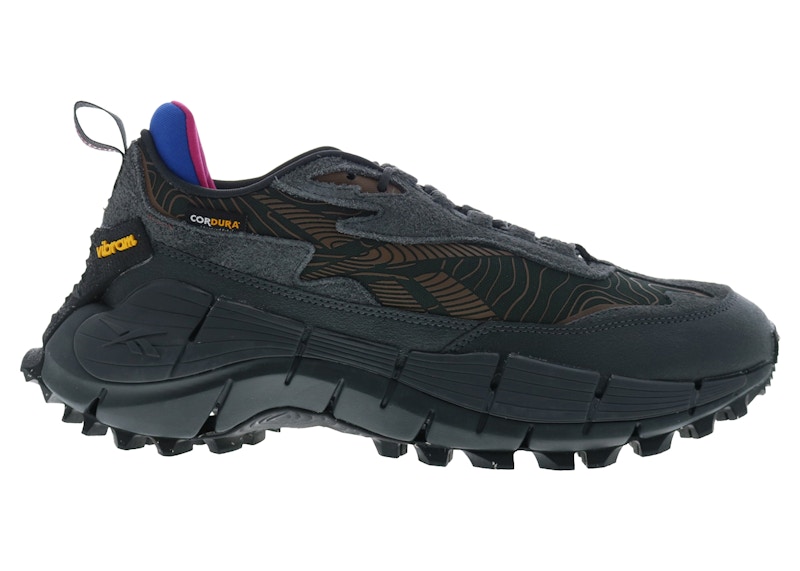 Reebok Zig Kinetica 2.5 Edge Pure Grey Collegiate Brown