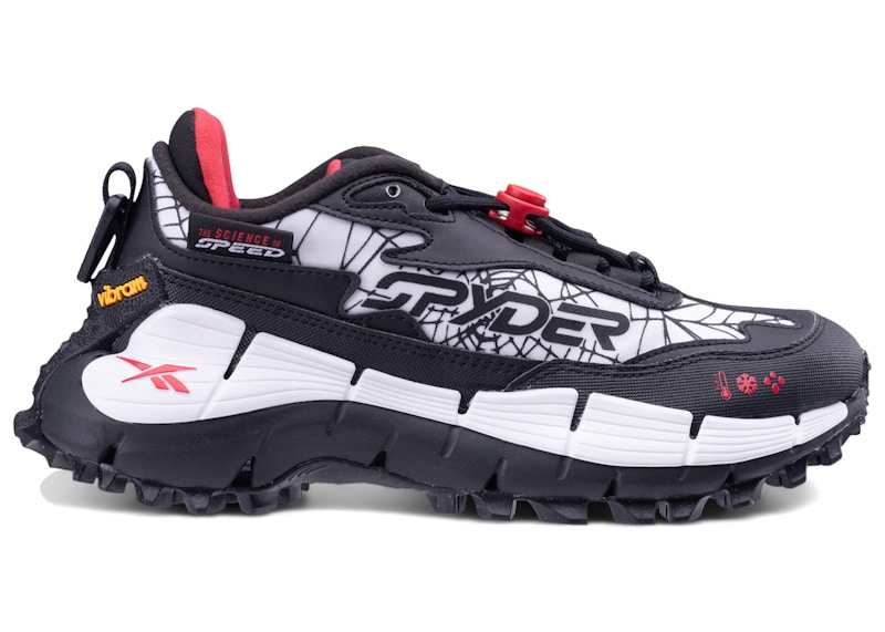 Reebok Zig Kinetica 2.5 Edge Spyder White Black Scarlet メンズ