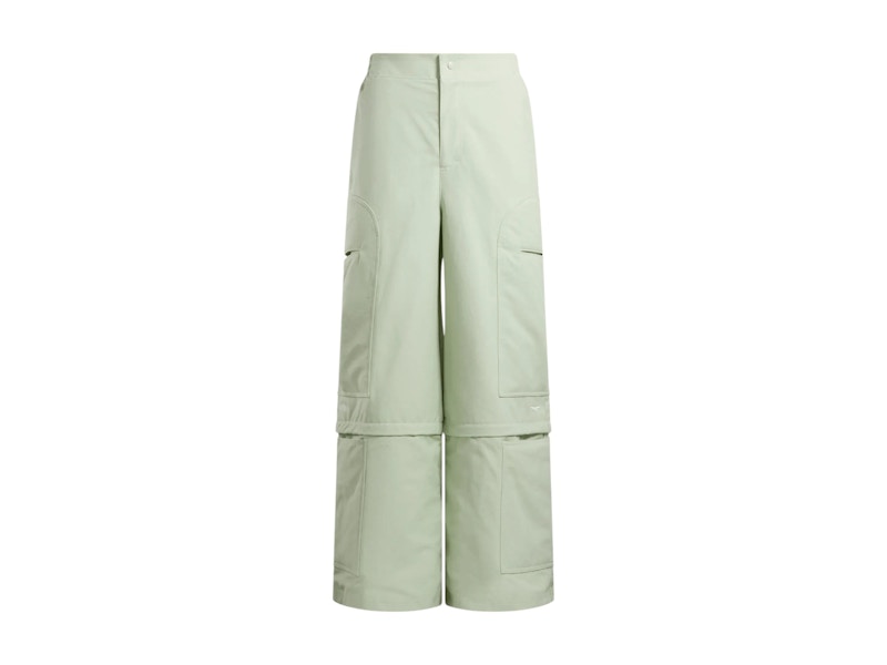 Pre-owned Reebok X Tobe Zip Off Pants In Mint In Green