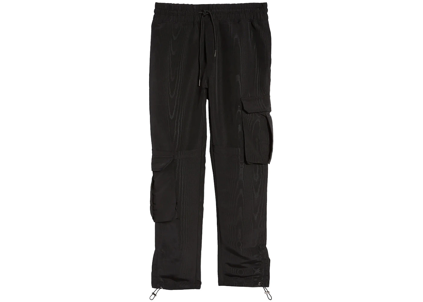 Renowned Woodgrain Nylon Pants Black Men's - SS22 - US