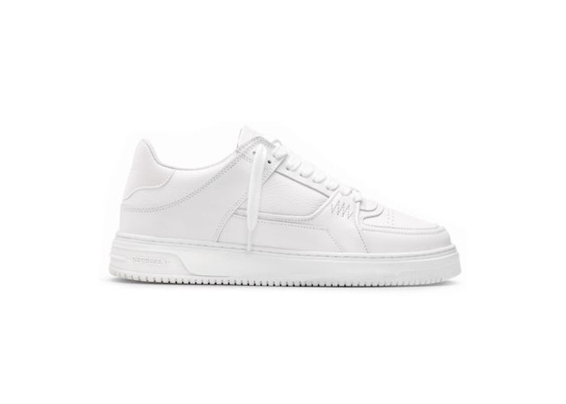 Pre-owned Represent Men's Apex Flat Sneakers In White