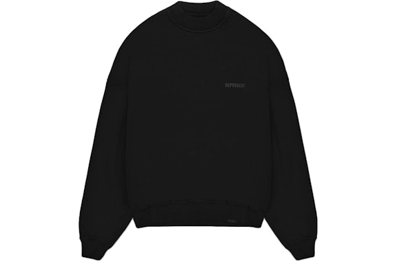 Rappresenta Blank Girocollo oversize All Nero