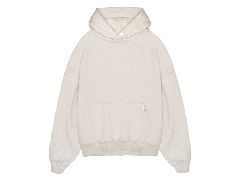 Represent Blank Oversized Hoodie Cream Marl Men s US