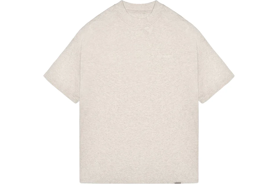 Represent Blank Oversized T-Shirt Cream Marl